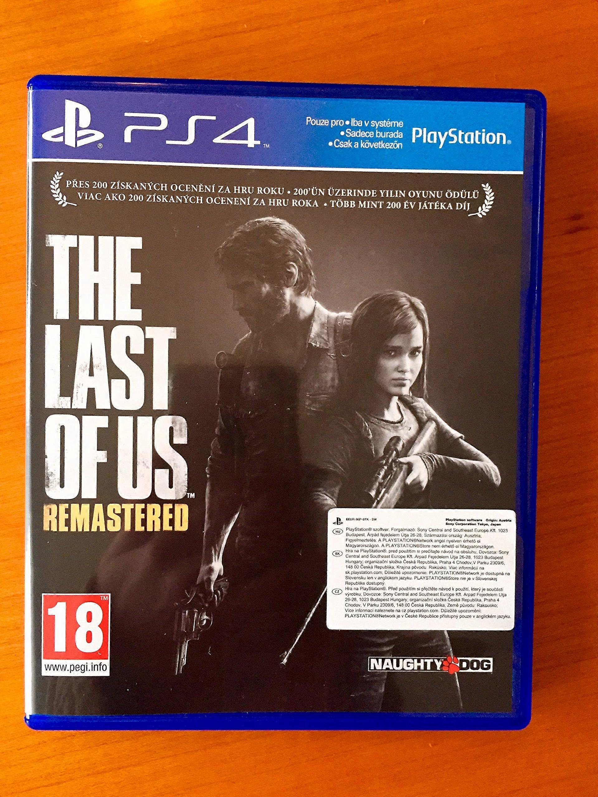 The Last of Us Remastered (PS4) - New & Sealed