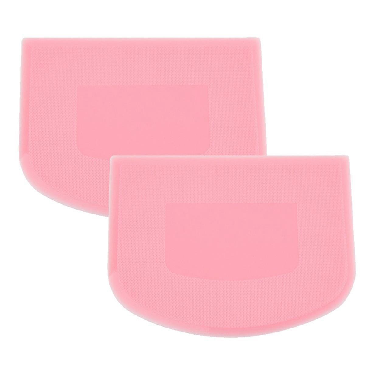 Bowl Spatula & Bench Scraper,Flexible Plastic Multipurpose Kitchen Pastry Cutter Tool