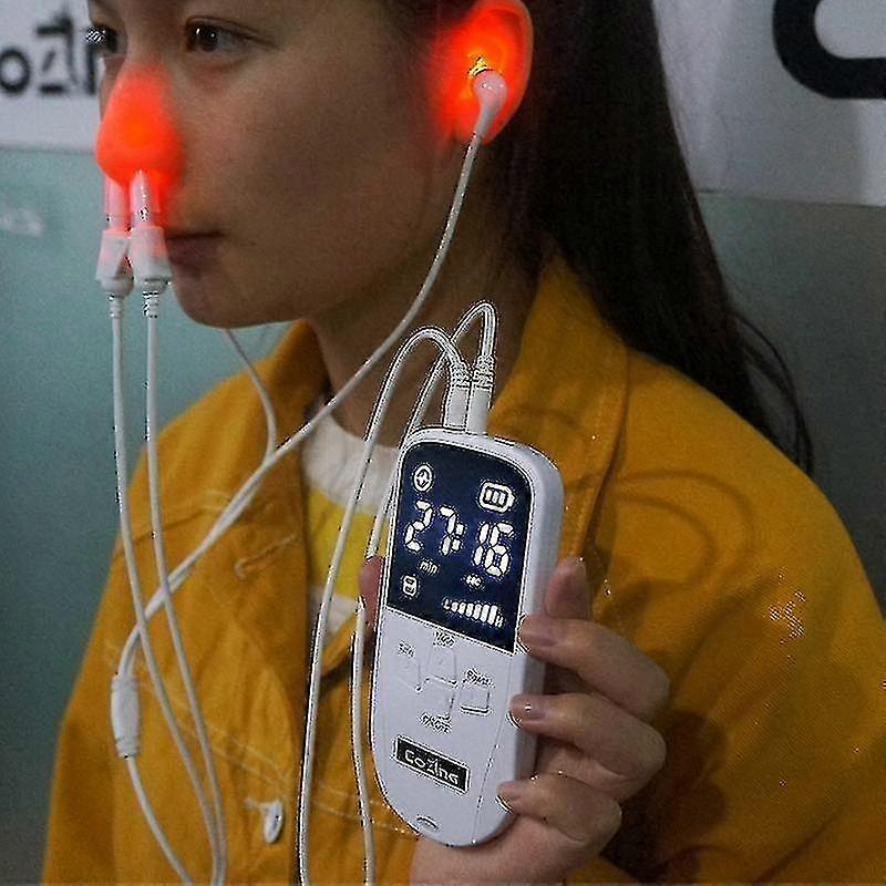Rinit Bihåleinflammation Laserpulsbehandling Anti-snarka Nästerapi Filter Smärtstillande Och Öron Tinnitus Behandlingsenhet Zd B2