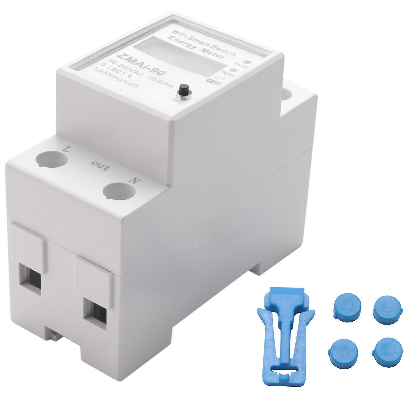 Smart Energy Meter Tuya WDS688 Energy Meter Wifi Single Phase Energy Meter Mobile App Household El