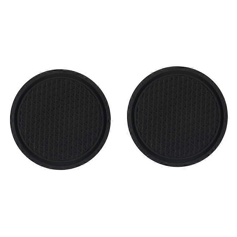 Black Car Auto Cup Holder Anti Slip Insert Coasters Pads Interior Accessories Universal Fits Perfectly For Most Cups Accessories