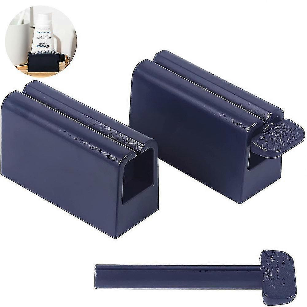 1pair minimalist toothpaste tube roller squeezers abs plasticsilicone