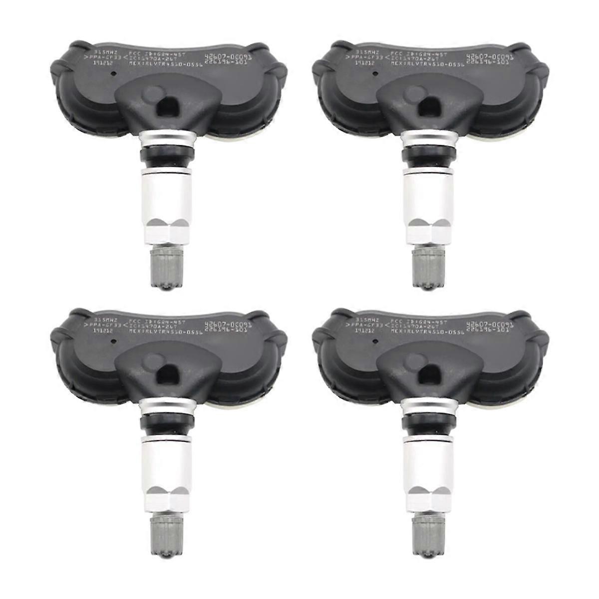 4PCS Tire Pressure Monitor Sensor for Sequoia 426070C091 42607-0C091