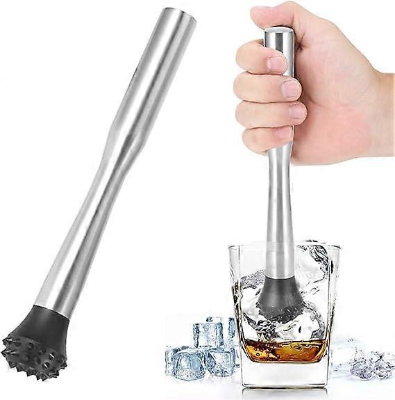 Spike Bar Stainless Steel Broken Popsicle Lemon Crushed Stirring Pound Popsicle Bar Supplies Utensils Stainless Steel Broken Popsicle Bartender Bar To