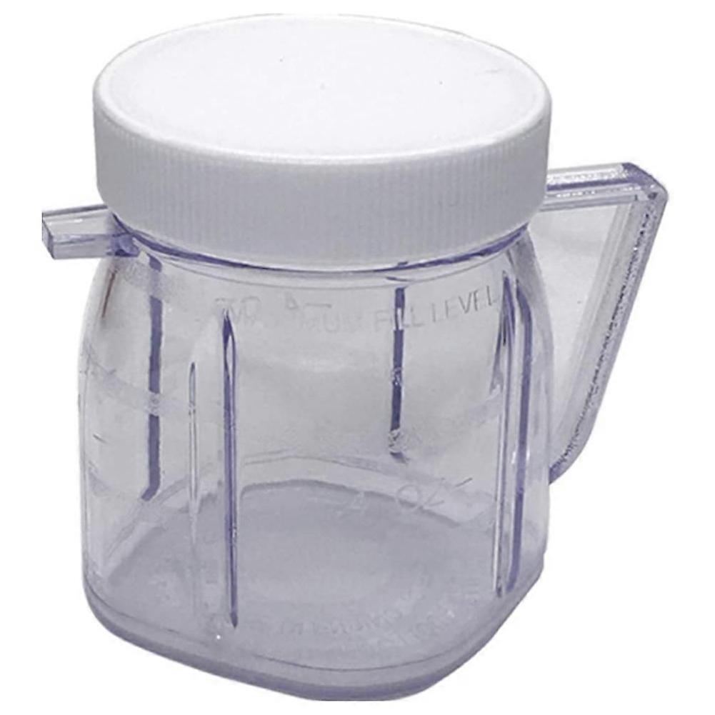 For Blender , 4937 Mini Osterizer Blender Jar Accessory, Cup Mini Plastic Jars with Lids (1 Pack)