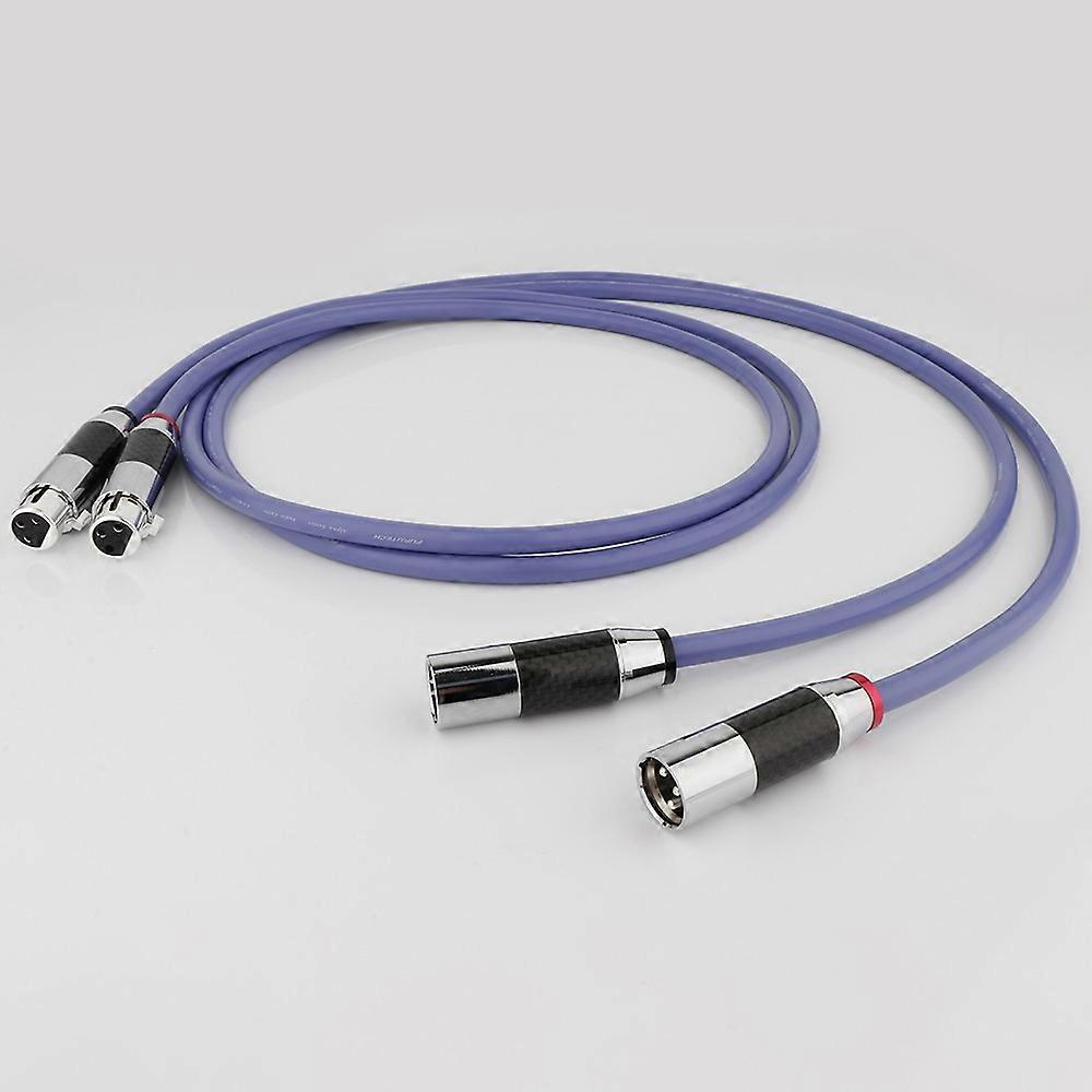 フルテック FA-S22 単結晶銅シールド線 フィーバー RCA-XLR オーディオケーブル RCA 信号ケーブル XLR バランスケーブル