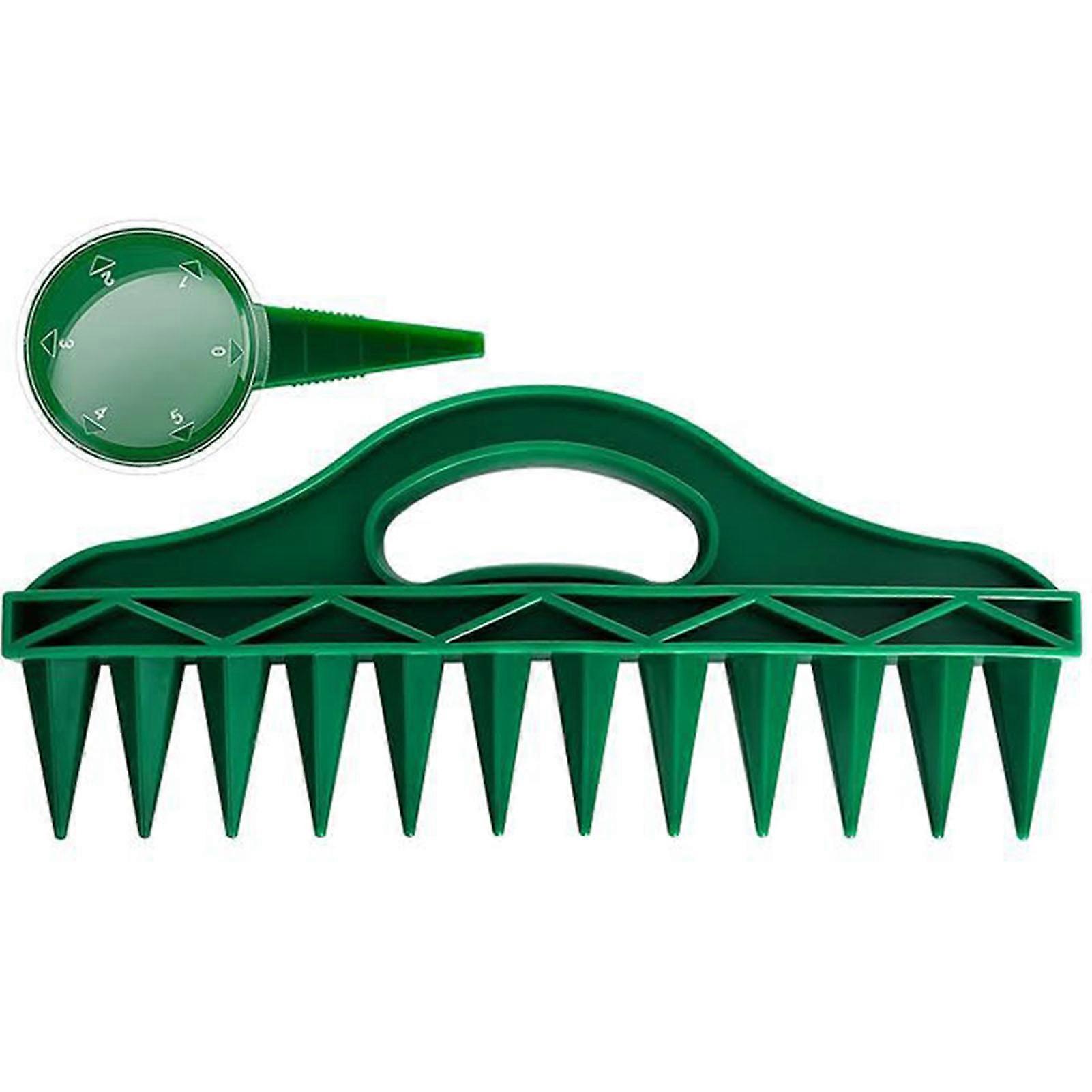 Portable Seed-in Soil Digger Good Spacing Control Higher Efficiency Tool for Planting Seeds and Bulbs