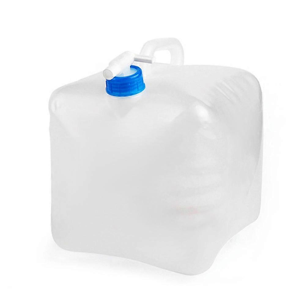 Collapsible Water Container Camping Water Storage Cubes Jug with Spigot Foldable for
