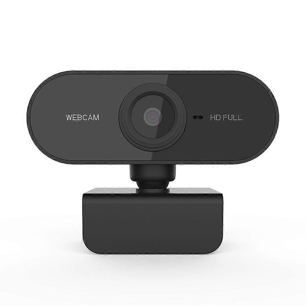 Webcam com Microfone Full HD 1080P Webcam Plug & Play para Chamadas de Vídeo