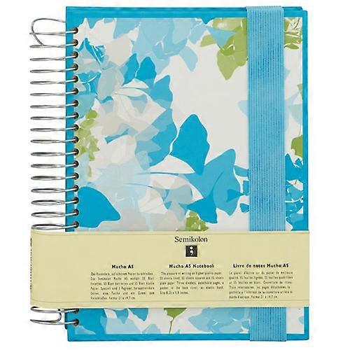GINKO Semikolon High Quality Mucho A5 Spiral Notebook with Elastic Closure
