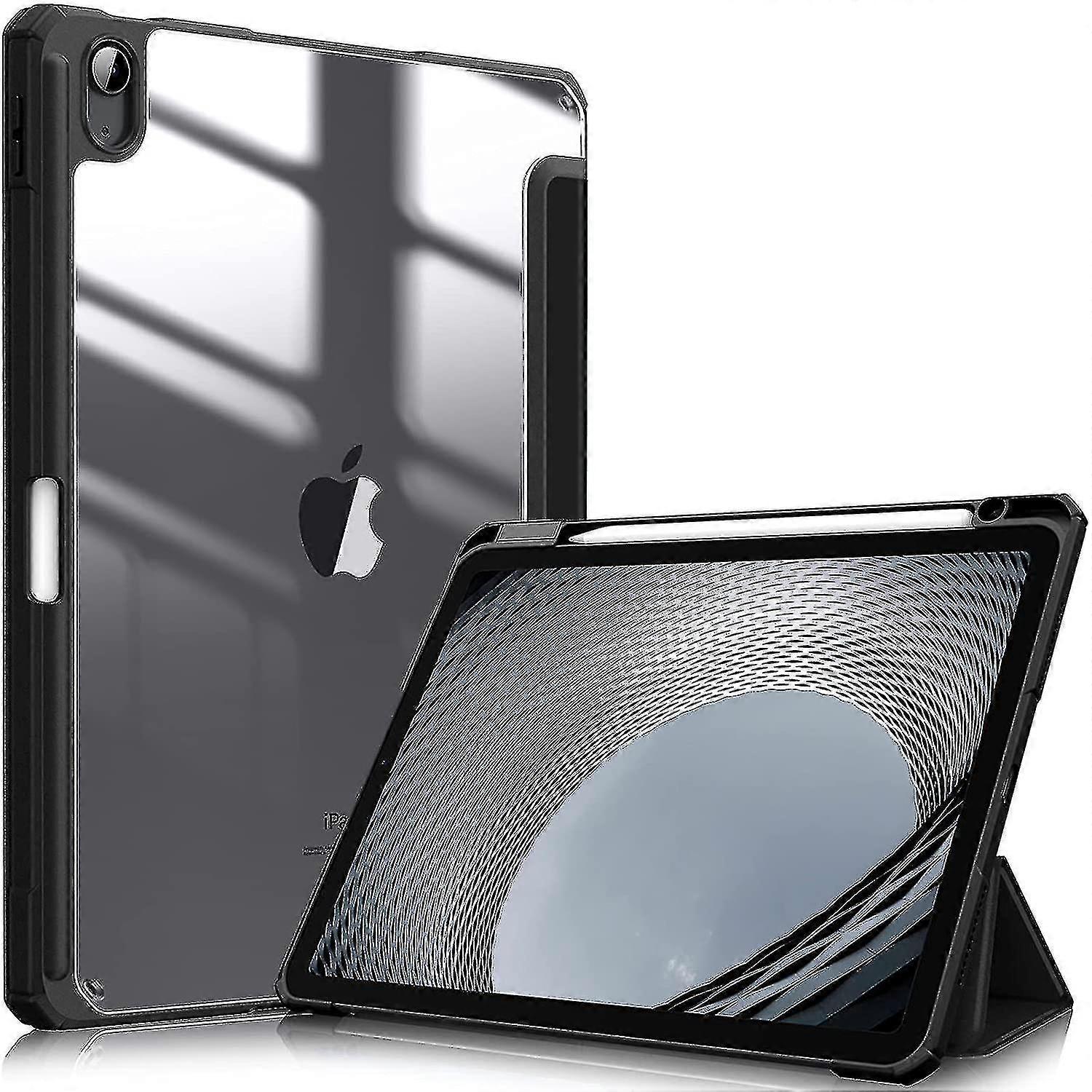 Ipad Air 5th Generation (2022) / Ipad Air 4th Generation (2022) 10.9 Inch -shockproof Cover With Clear Transparent Back Shell