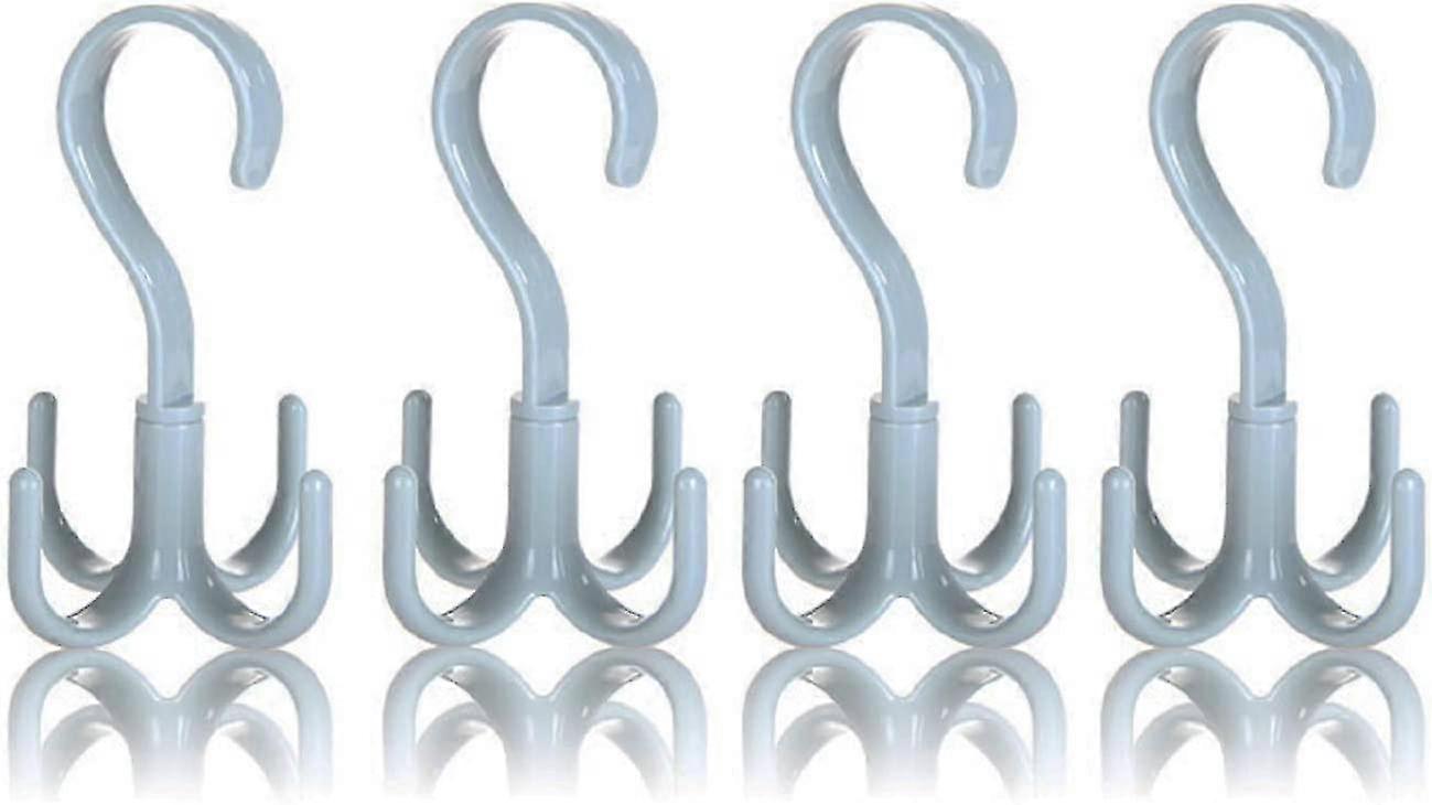 4pcs-rotating Four-claw Hook (one For Each Of 4 Colors)