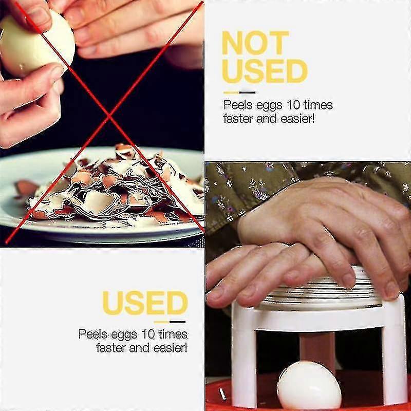 Egg peeler: automatic, free peeling, for boiled eggs - kitchen cooking gadgets