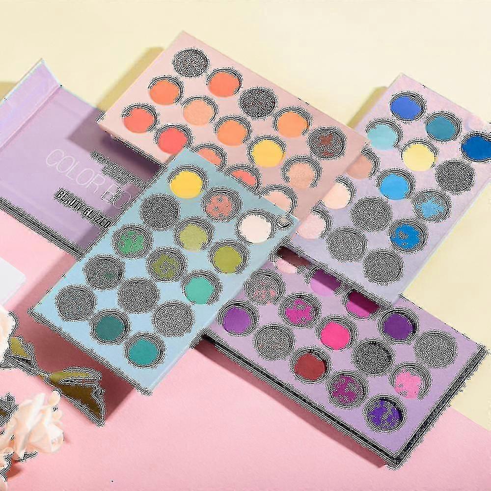 60 Color Matte Makeup Eyeshadow Palette 4 In 1 Glitter Palette Eyeshadow Big Pigmented |eye Shadow