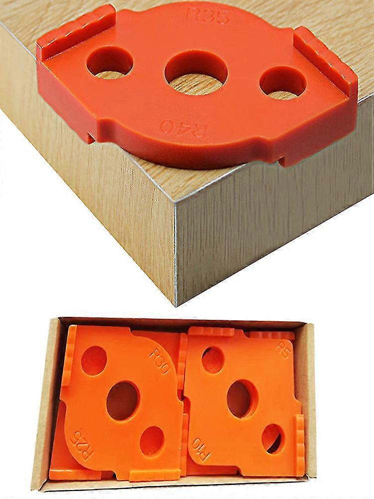 1 Sets Wood Panel Radius R Plate Quick-jig Router Table Bit Corner Jig Trimming Machine