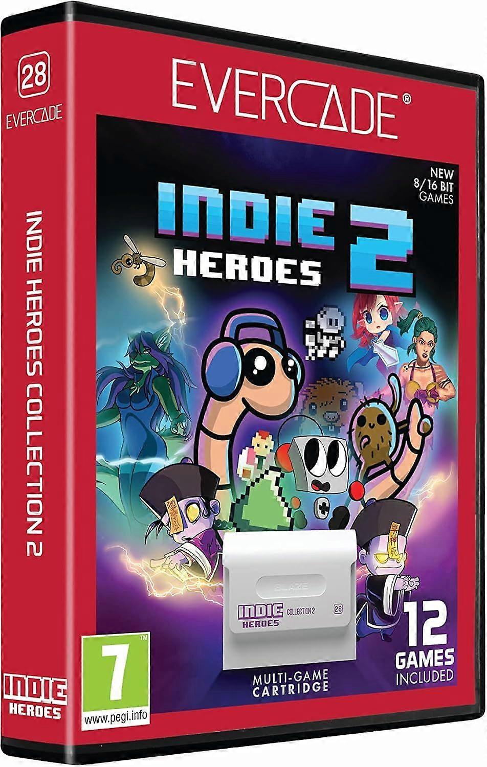 Evercade Indie Heroes Cartridge 2 CEA Game