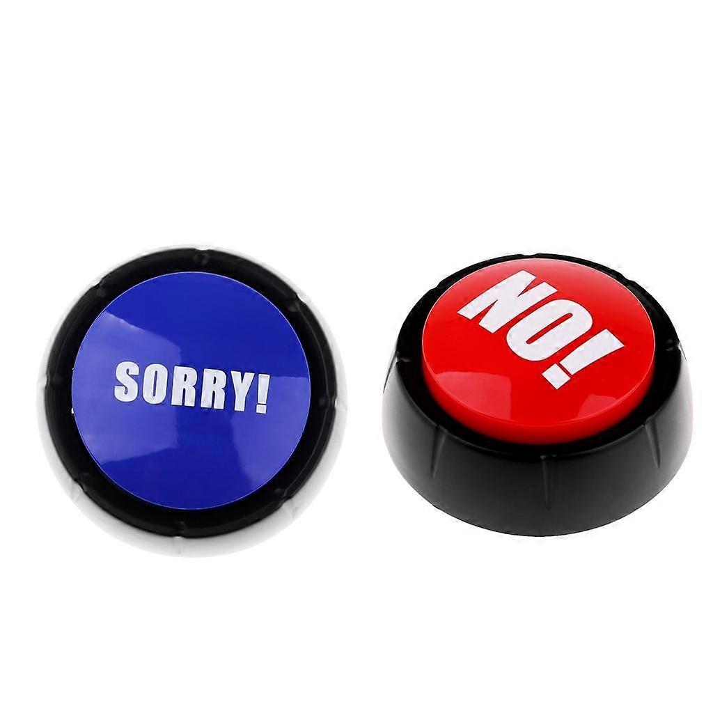 2pcs Dome Shaped Sound Buttons Game Show Answer Buzzers