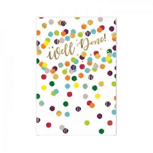 Simon Elvin Well Done Greetings Card (Pack of 6)