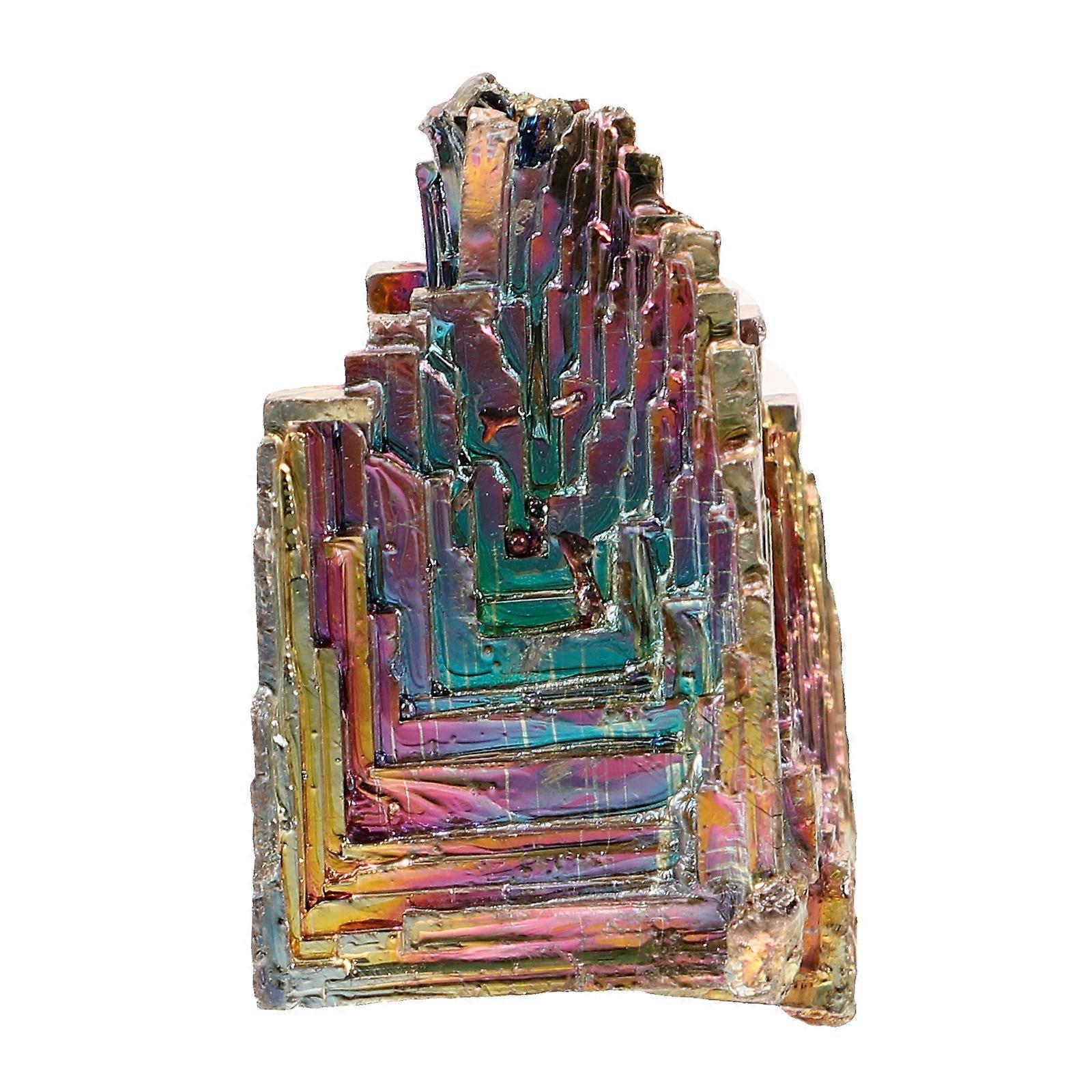 Irregular Bismuth Crystal Stone Specimen Adornment Bismuth Crystal Specimen Handmade Crafts Material