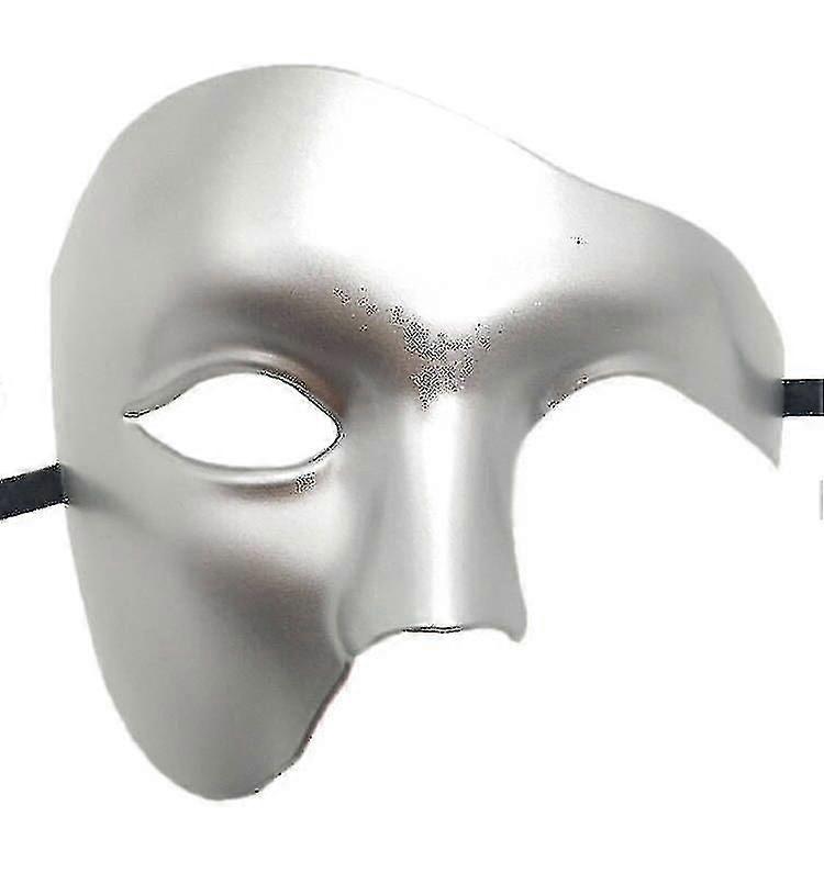 Maskerad mask vintage fantom av operan enögd halv ansikte kostym