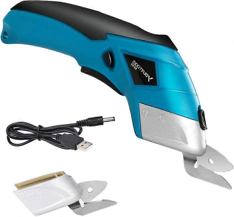 WJTG  Energy Electric Scissors with Built-in Battery, Electric Cutter with 4V Lithium Multi-cutterJ