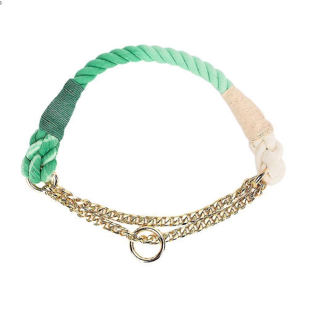 Veeki Dog Collar P Chain Gradient Soft Buckle Comfortable Nylon Adjustable Pet Collar For Large, Medium And Small Puppy(s)