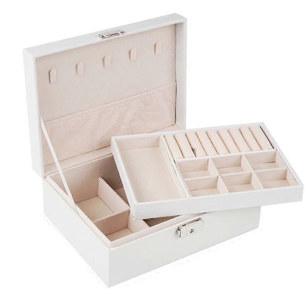 Új ékszertok "ékszerdoboz-szervező, 2-rétegű, ékszerdoboz"