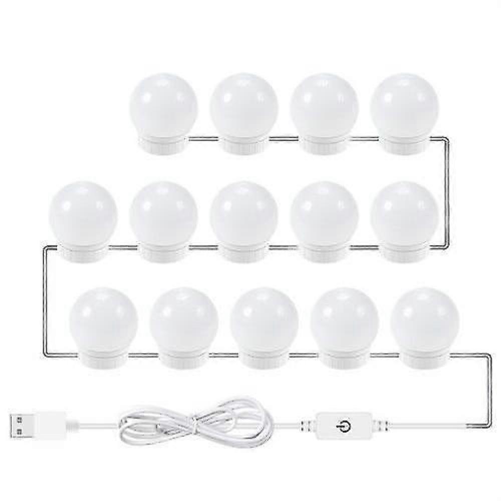 12v Stepless Dimmable, Usb Wall Lamp Kit For Dressing Table
