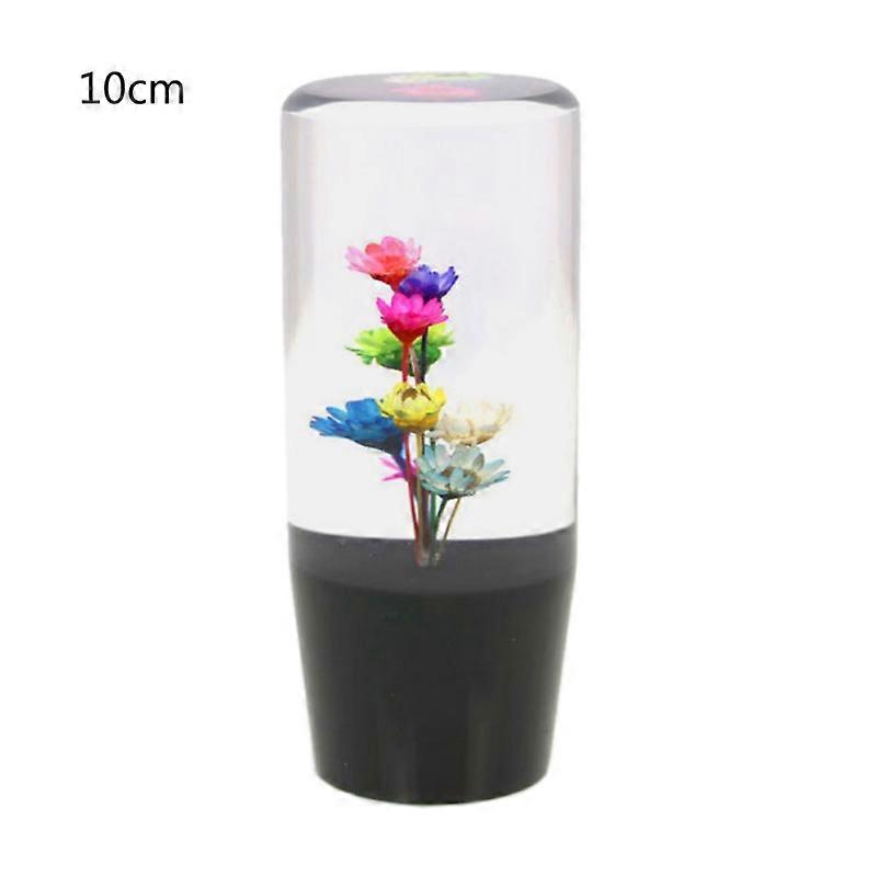 Auto Real Flowers Shape Gear Stick Shift Shifter Knob Lever Cover Universal for Car Manual Transmission and Automatic