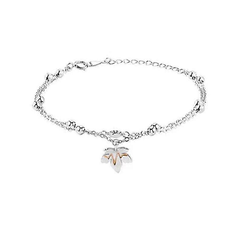(maple Leaf Couple Leaf Bracelet Bracelet