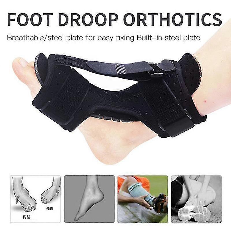 Plantaire Fasciitis Nachtspalk Voet Drop Orthese Brace - Verstelbare Stabilisator