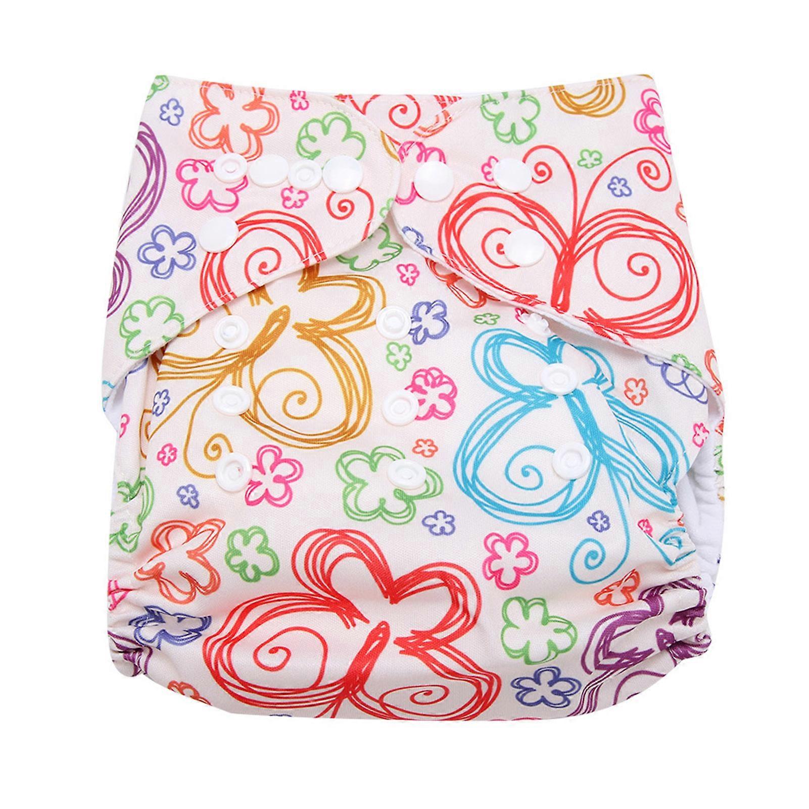 Reusable Washable Infant Swim Diaper Size Adjustable Pocket Cloth with Hook Loop Closure