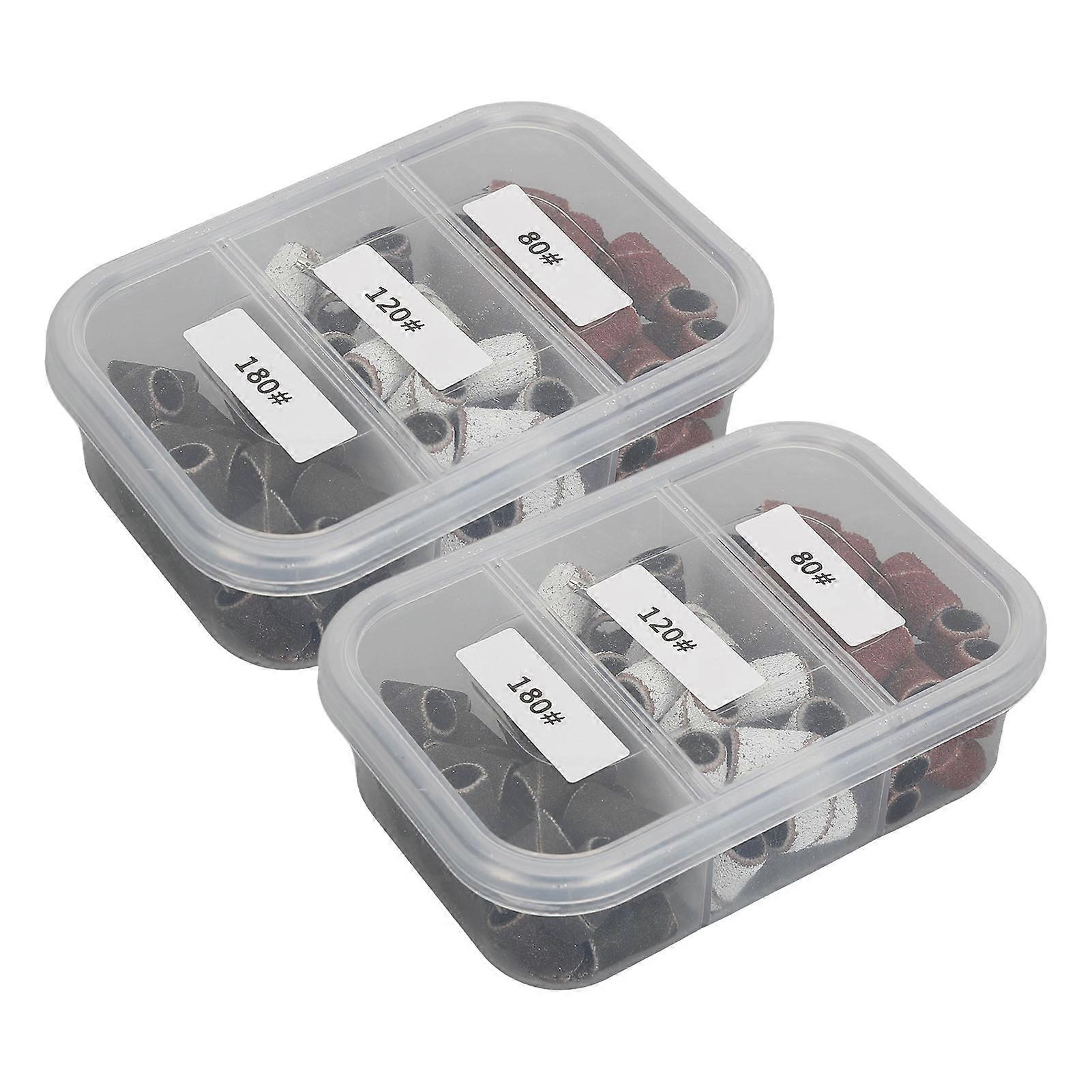 Nail Sanding Band for Exfoliation and Callus Removal - 3 Mixed Colors