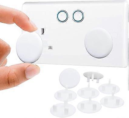 10 Pack Socket Covers UK, Kinderbaby Socket Outlet Covers UK