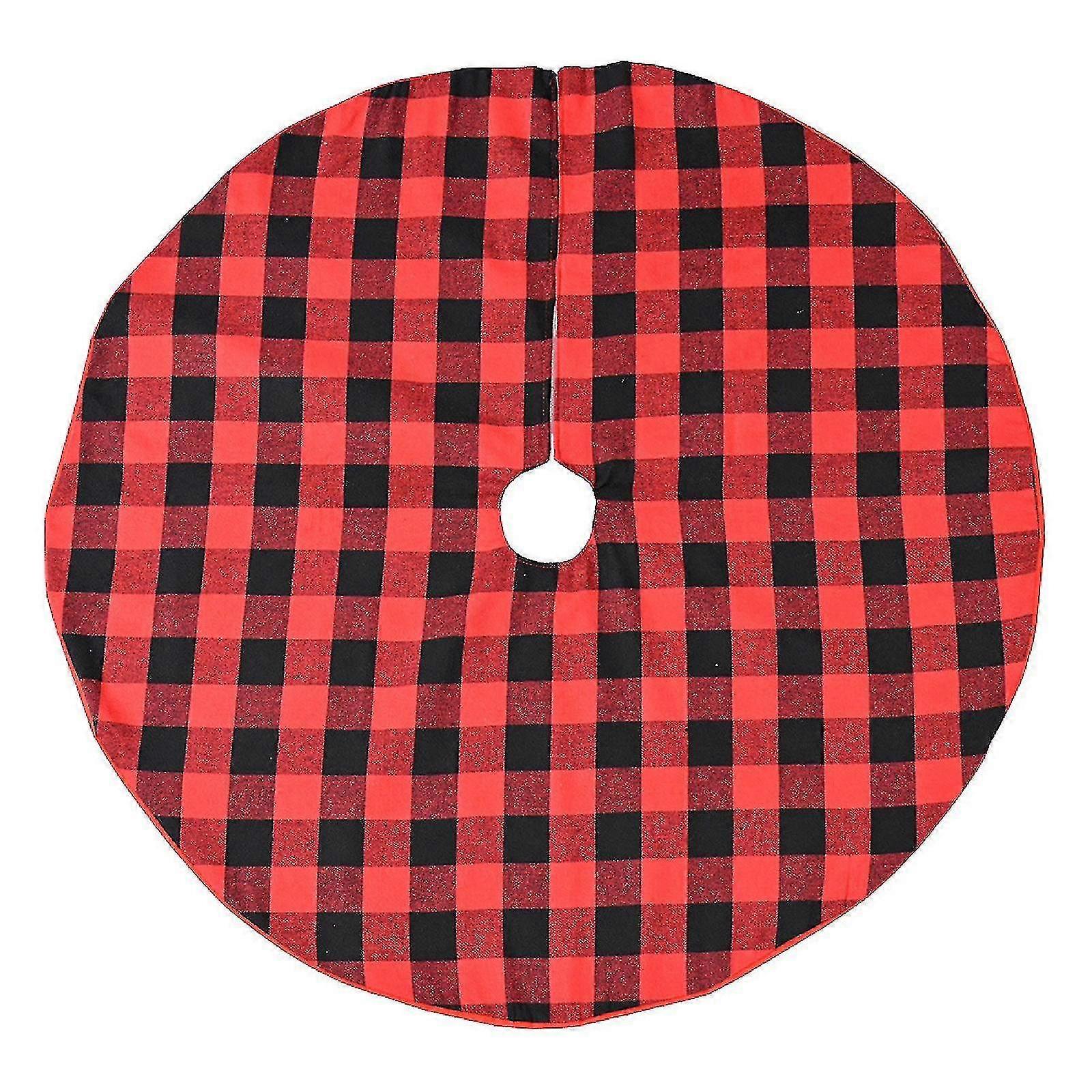 Christmas Ornaments Christmas Tree Skirt Printed Tree Skirt Home Christmas Tree Decoration 90Cm Thsin