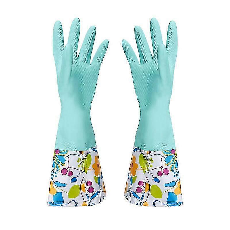 Winter Dishwashing Gloves, Waterproof Rubber Latex Thick Style