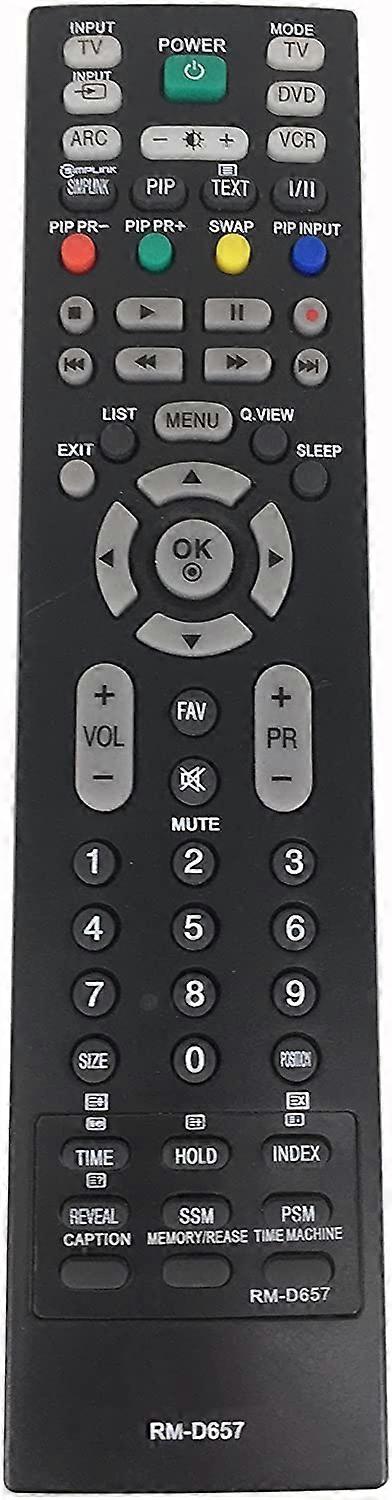 RM-D657 Replacement Universal Remote Control For LG LCD TV 42LC46 42LC55 42LF65 42LF66