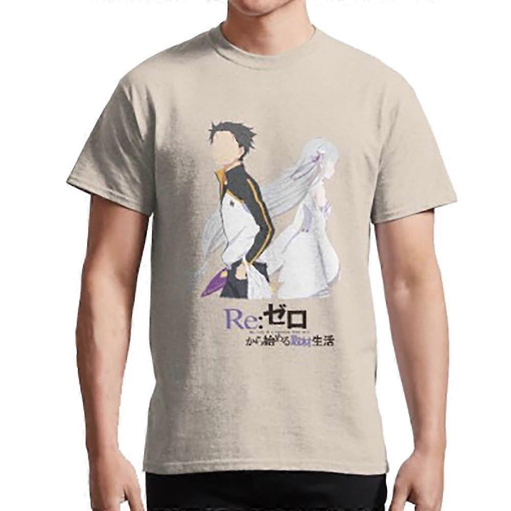 Re:Zero Sub a Emi Minimalistické tričko