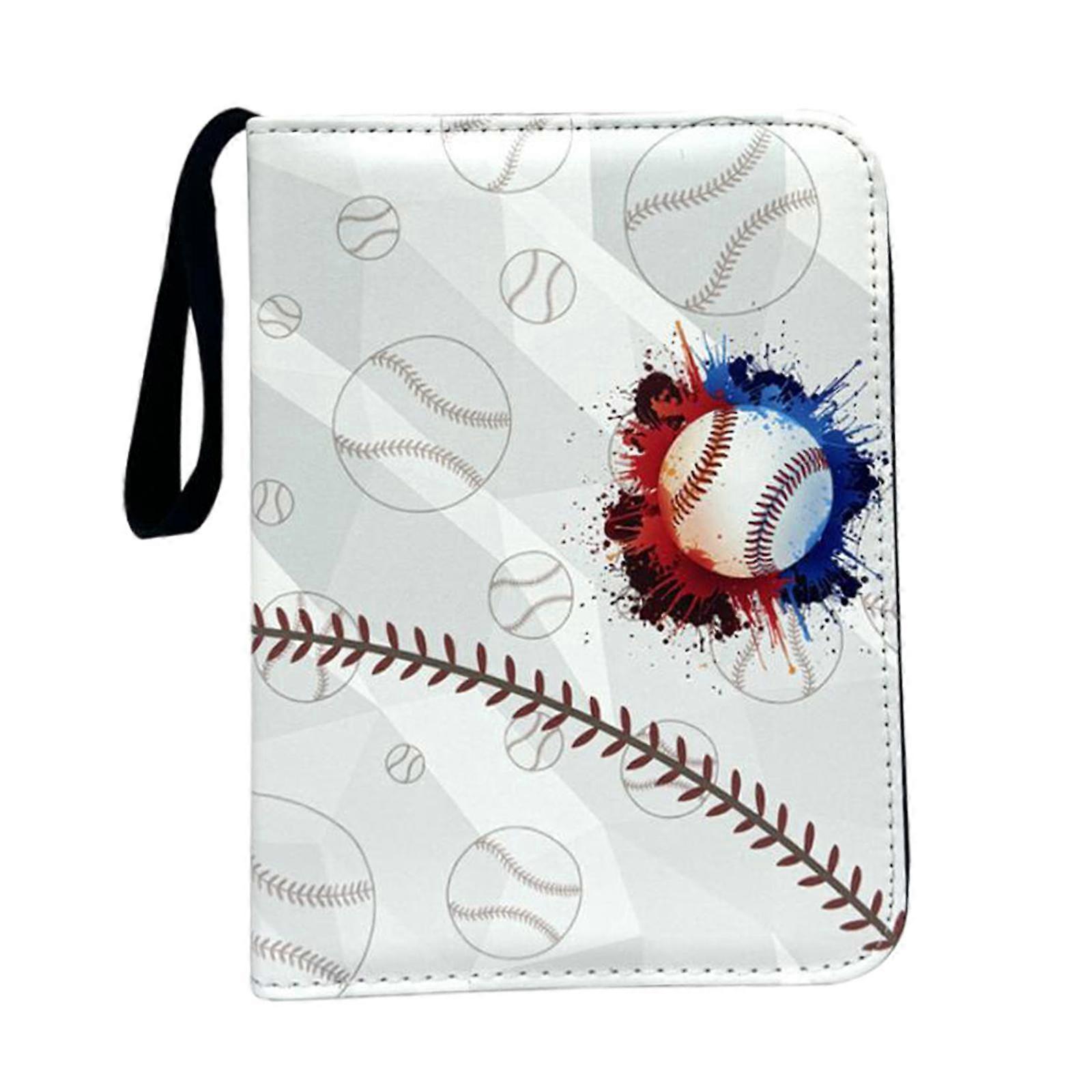 Card Collector Binder Reusable Trading Card Folder for Sport Cards TCG Cards A