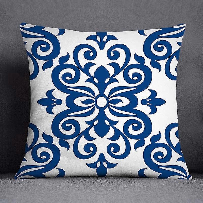 Pillowcase Square Pattern Style-986 Bedroom Sofa Car Cushion Cover Pillowcase