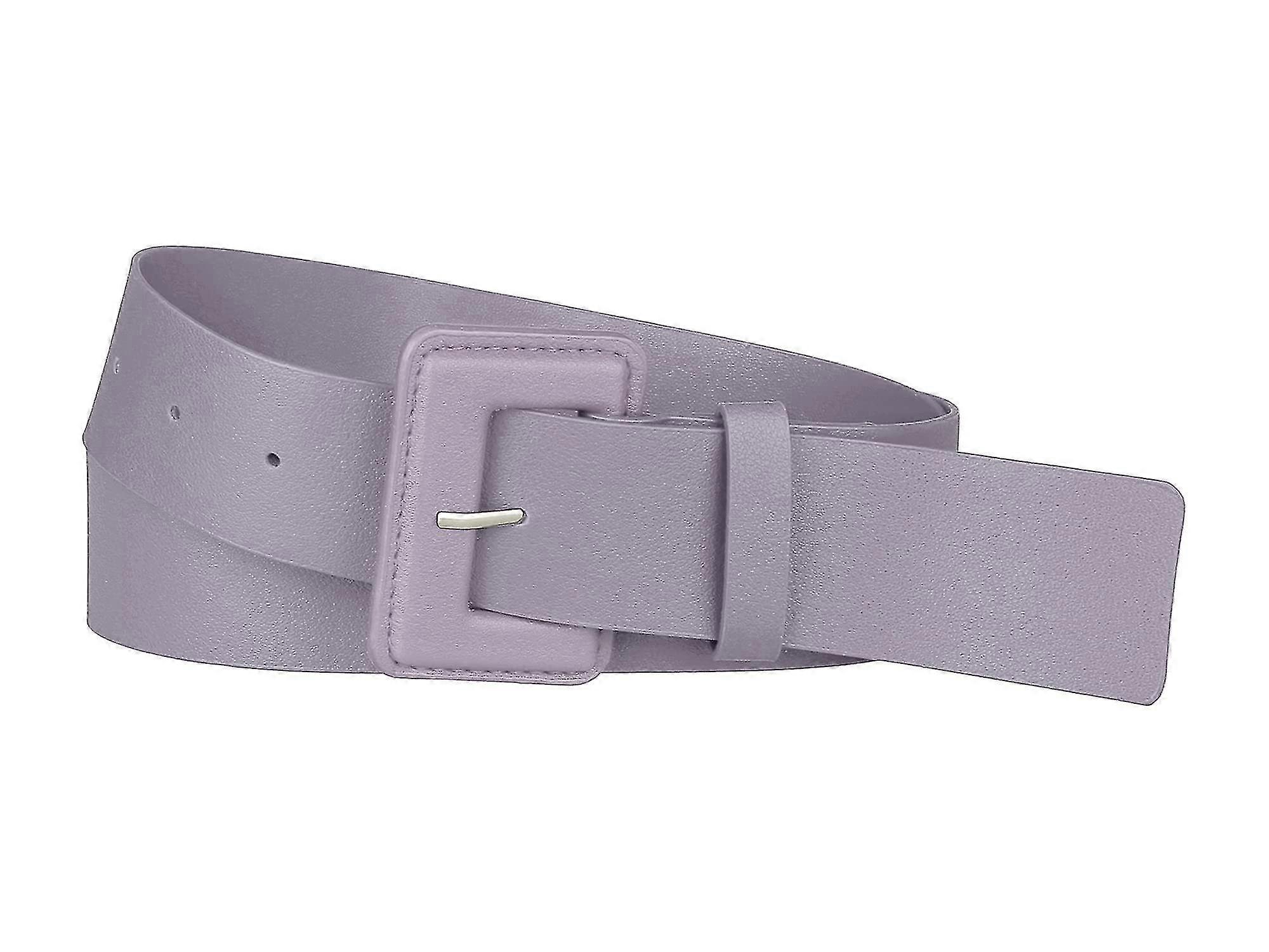Ceintures de taille pour dames pour ceintures de robe Rectangle réglable Boucle-violet