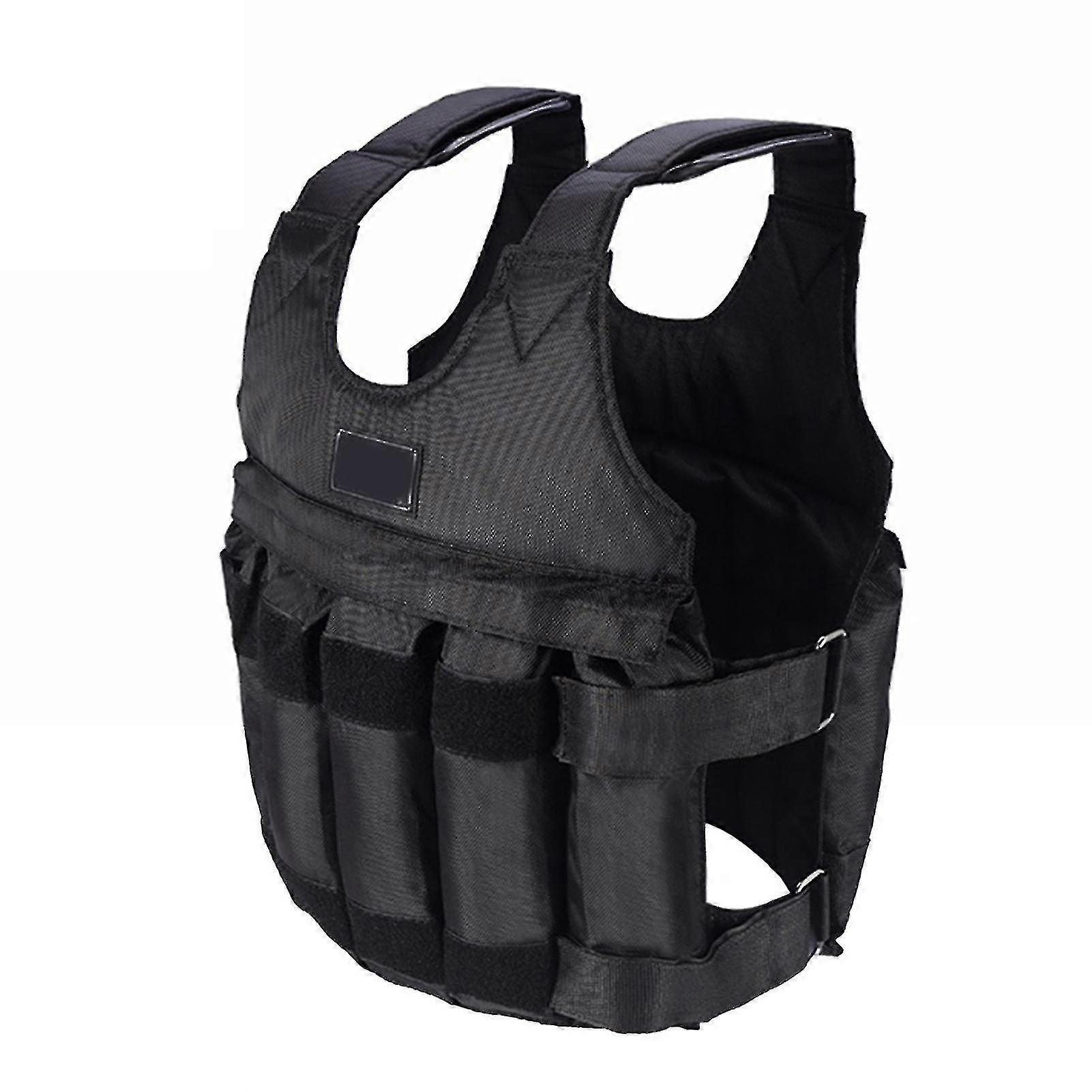 כושר מתכוונן אפוד משוקלל 20 ק"ג 50 ק"ג אימון כושר מעיל כושר כושר אימון אגרוף Kb