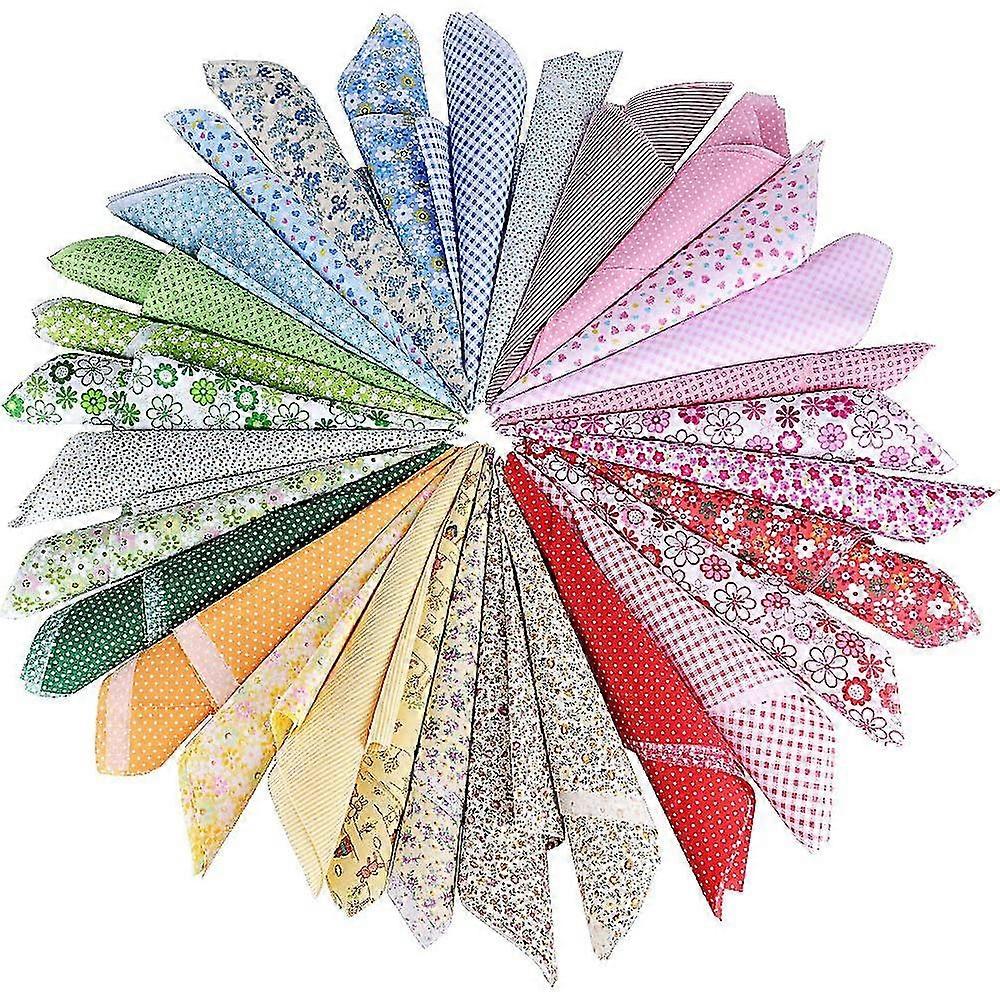 50cm * 50cm 30 Pieces Square Patchwork 100% Cotton Blend