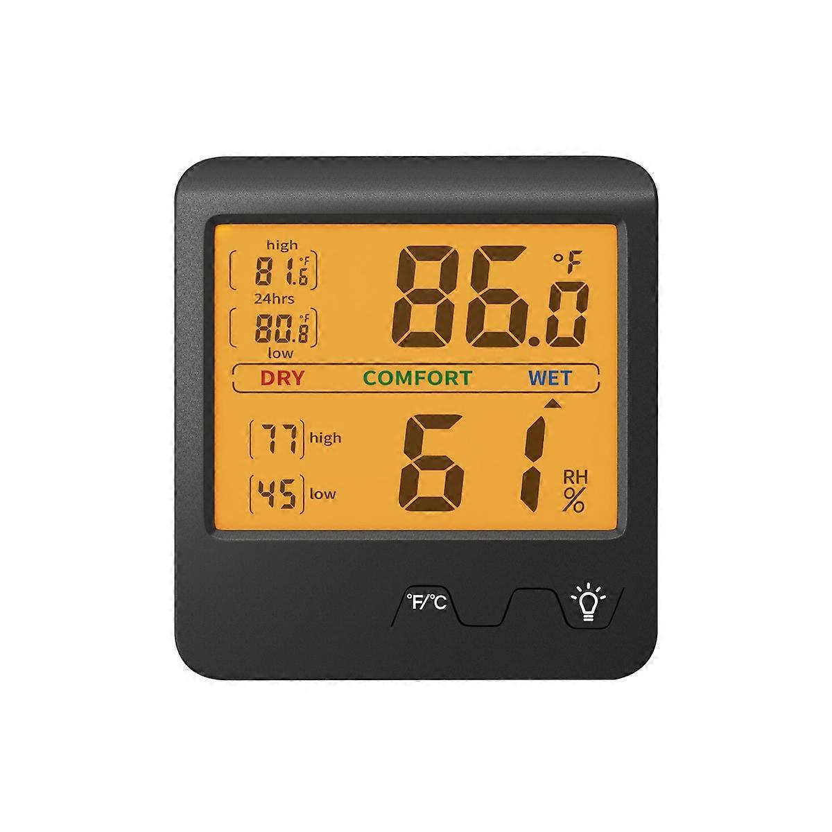 Digital Hygrometer Indoor Thermometer and Hygrometer Display Indicator Room Thermometer