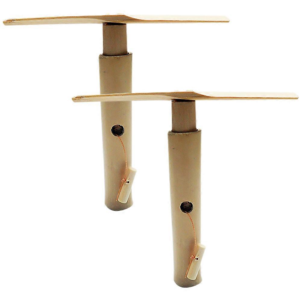 2 יחידות ילדים צעצועים מעופפים צעצועים יצירתיים צעצועים מעופפים ניידים ידיים מסתחררות טובות מסיבה