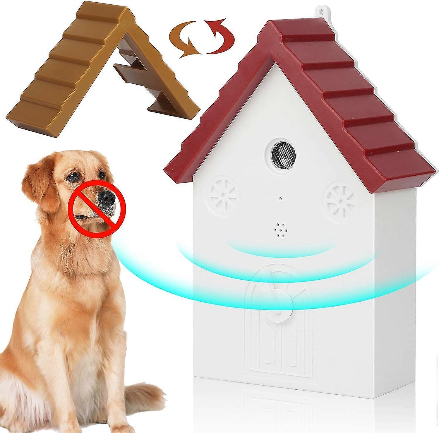 Ultrasonic Dog Barking Deterrent, Barking Control, Anti-Barking Device, Three-Frequency Non-Barking Control Device to Prevent Dog Barking, Outdoor Ele