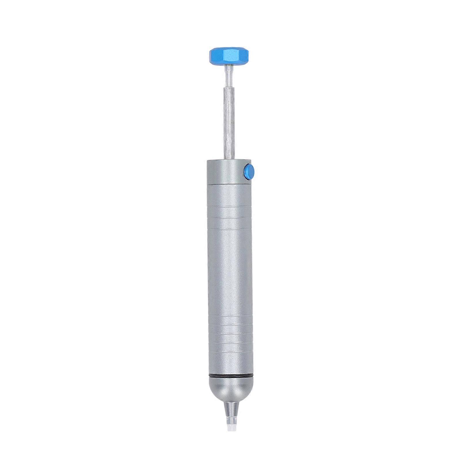 Electric Solder Sucker, Solder Sucker Desoldering Pump Aluminum Alloy Strong Suction Auto Rebounding Detachable Solder Removal Tool