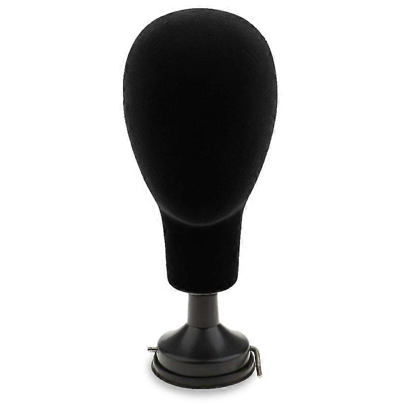 Base Plate Styrofoam Mannequin Head Model Wigs Caps Glasses Display Stand Holder
