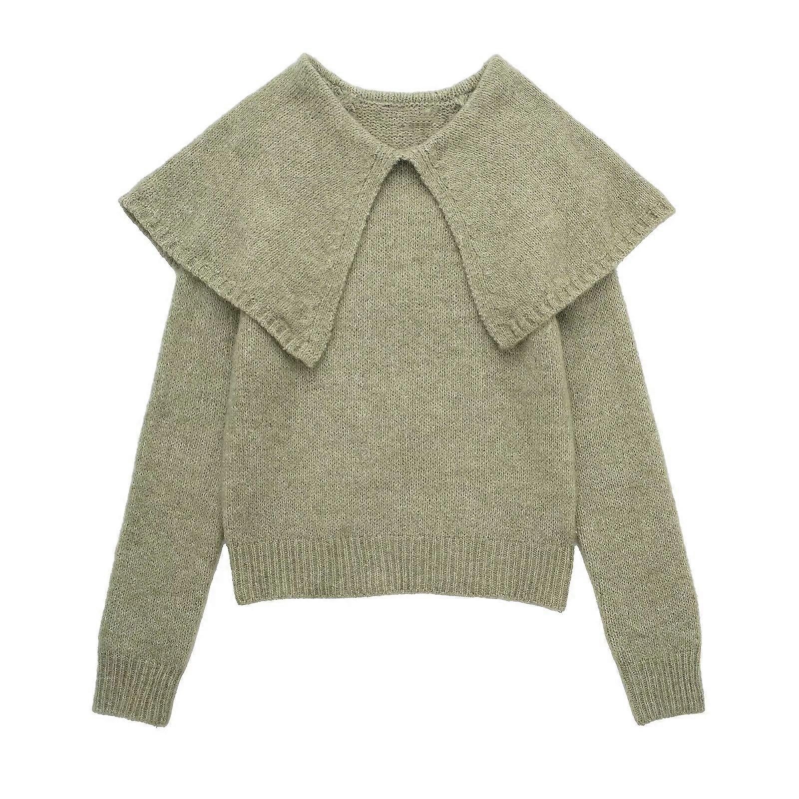 Women's Solid Color Large Lapel