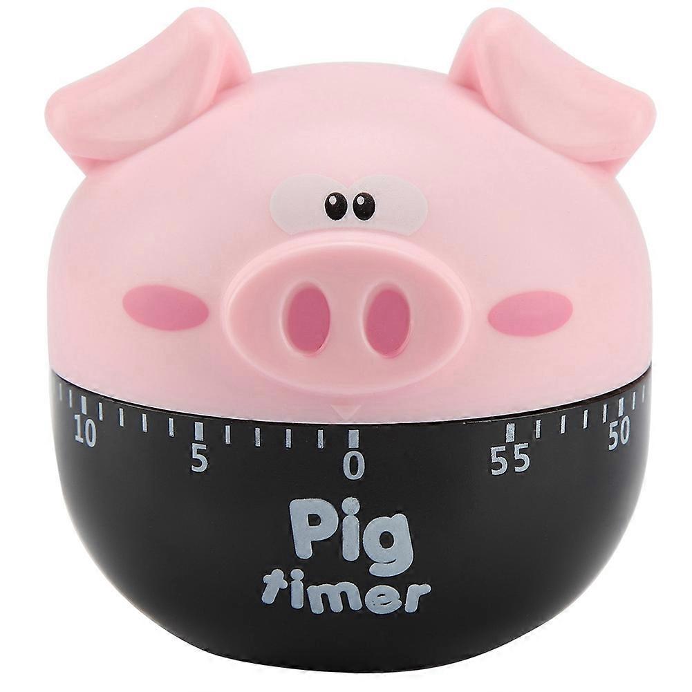 Cute Cartoon Pig Kitchen Timer Mechanical Timers Counters for Cooking Timing Tool